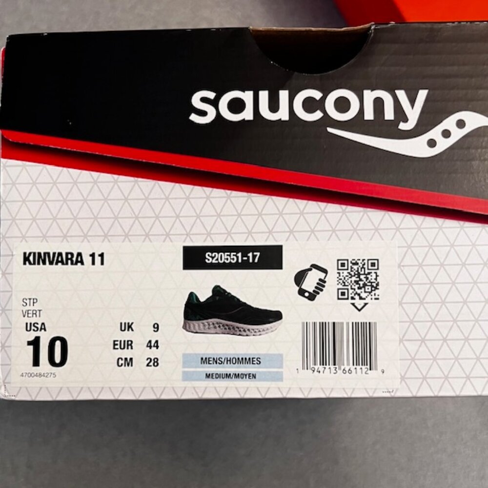 Saucony Special Edition Shamrock Running Kinvara 11 - Picture 2 of 5